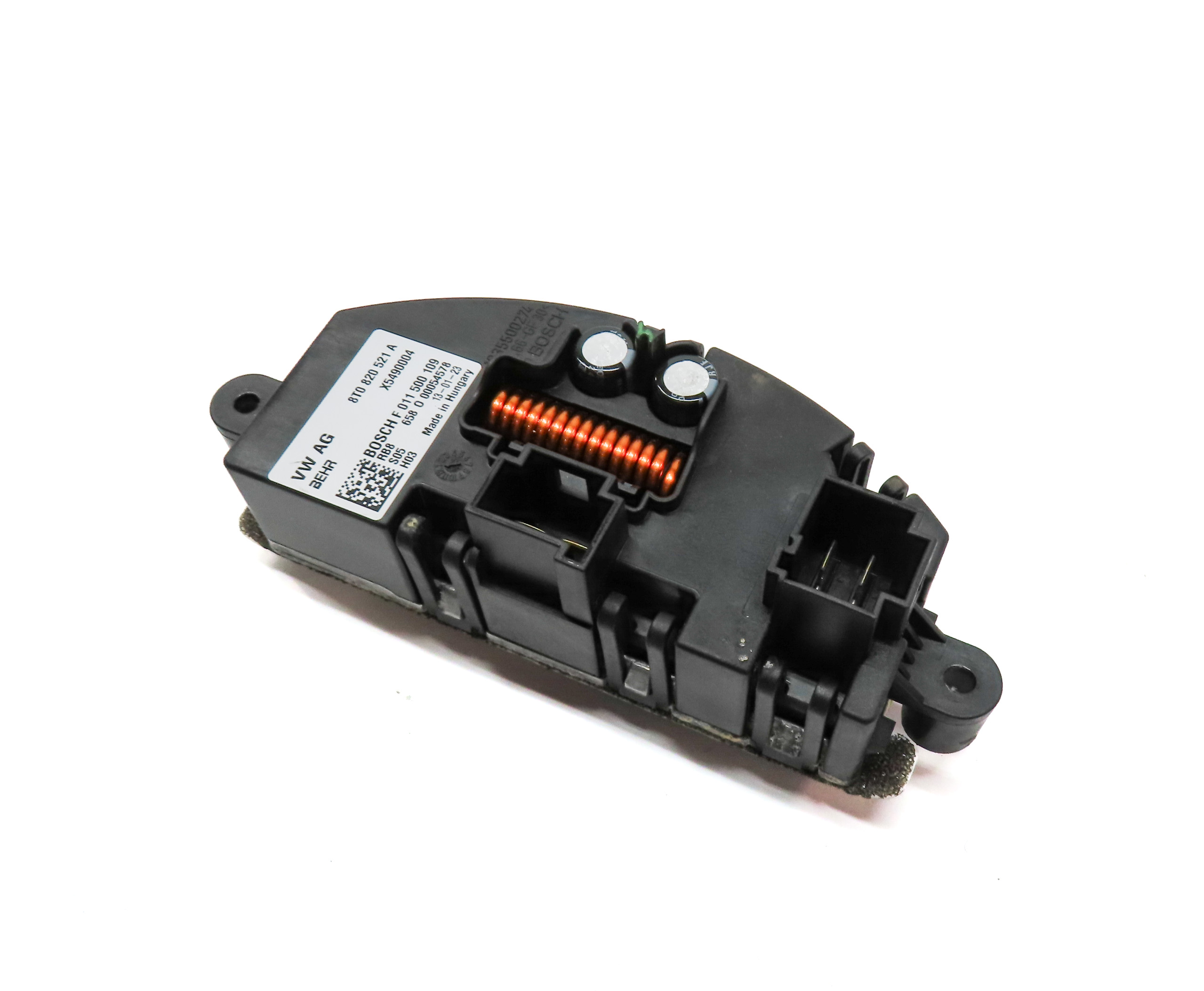 13-17 AUDI A4 S4 A5 S5 Q5 (B8 8K 8T 8R) FRONT HEATER A/C BLOWER MOTOR RESISTOR — exact item pictured